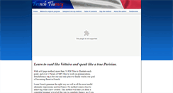Desktop Screenshot of frenchfluency.org